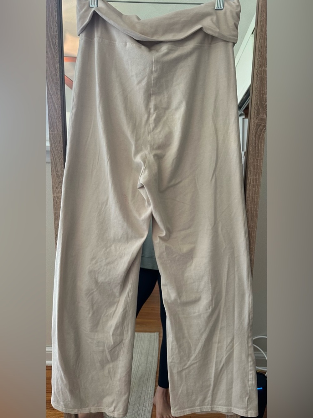 Divided Cream Wide-Leg Lounge Pants - Picture 6 of 12